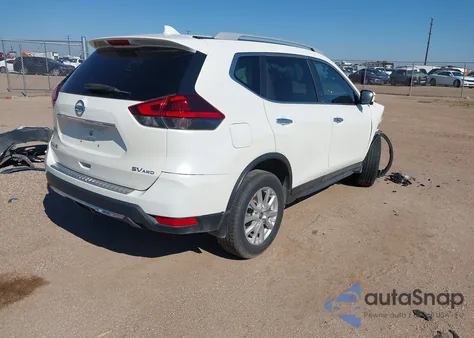 2018 Nissan Rogue Sv z USA, uszkodzony, nr VIN 5N1AT2MV0JC797410